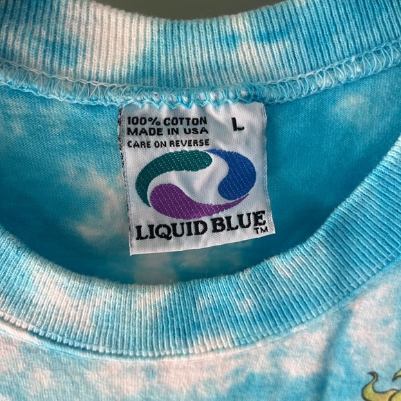 Vintage 1993 Grateful Dead skydiving, dancing bears tie-dye T-shirt - Picture 6 of 16